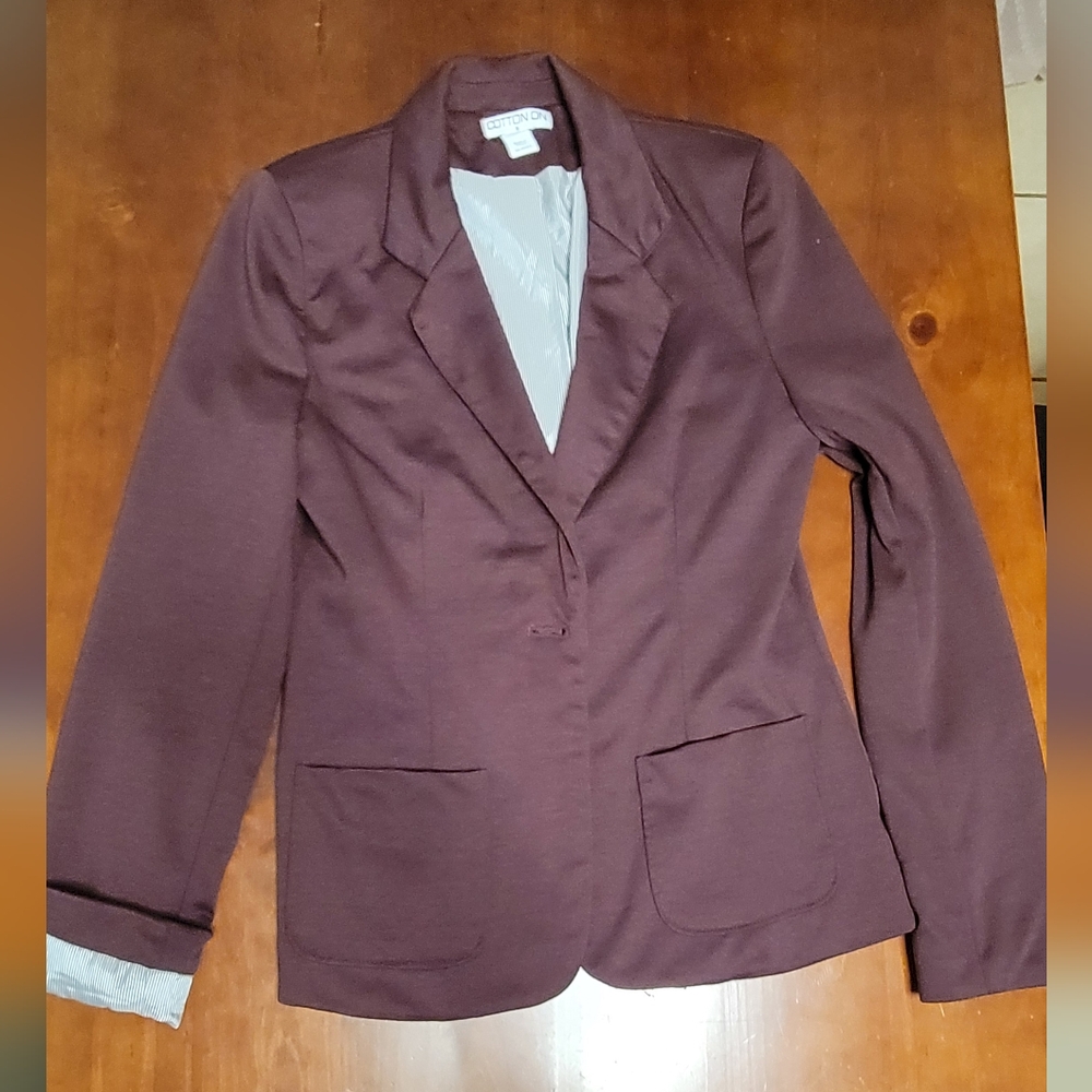 Gorgeous Cotton ON blazer size small